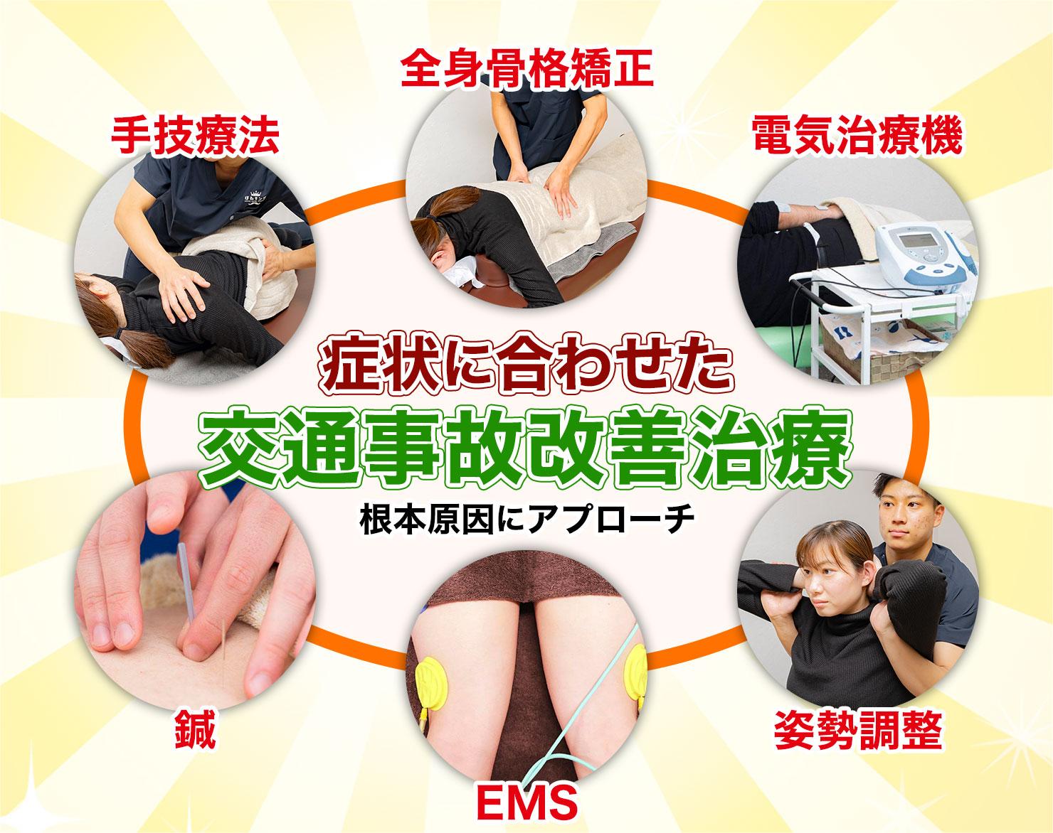 東松戸駅前整骨院 交通事故治療 無気力･体のだるさ 交通事故改善治療