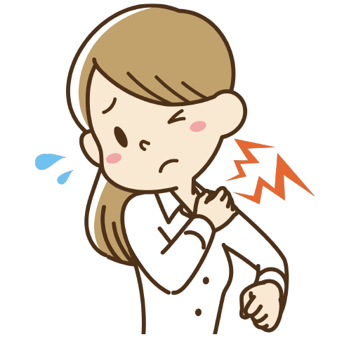 肩こり・首こり(寝違え)イメージ画像