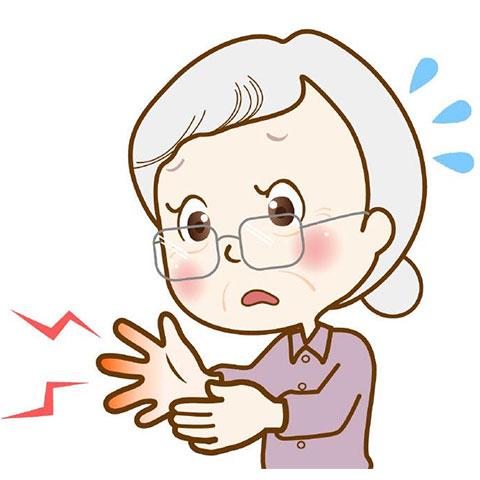 手足のしびれイメージ画像