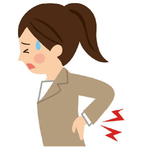 背中の痛みイメージ画像